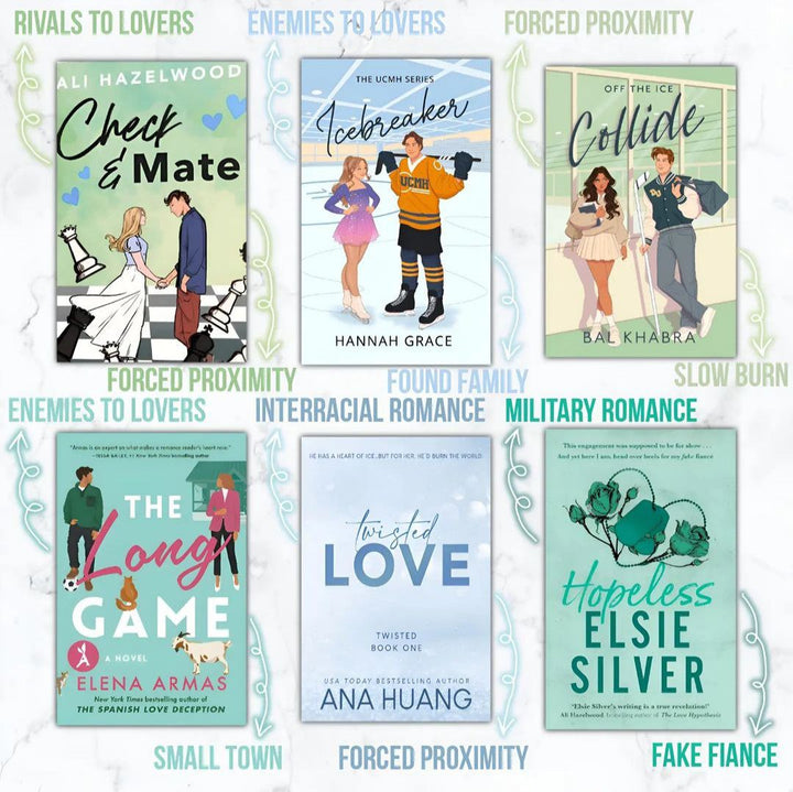 Check & Mate + Icebreaker + Collide + The long game + Twisted game + Hopeless - Multiple Authors