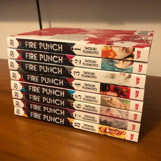 Fire Punch Series: Volume 1-8 Collection 8 Books Set By Tatsuki Fujimoto