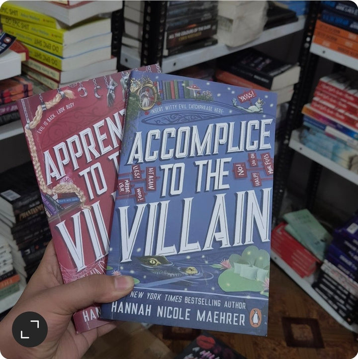 Accomplice to the Villain & Apprentice to the Villain – Hannah Nicole Maehrer Duology Set