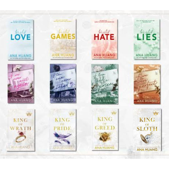 Twisted Series + If Love Series + King of Sin Series (Ana Huang Books Combo)