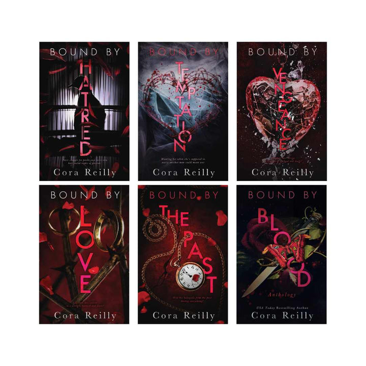 Born in Blood Mafia Chronicles (Set of 6 Books) by Cora Reilly – Bound by Hatred, Temptation, Vengeance, Love, The Past & Blood