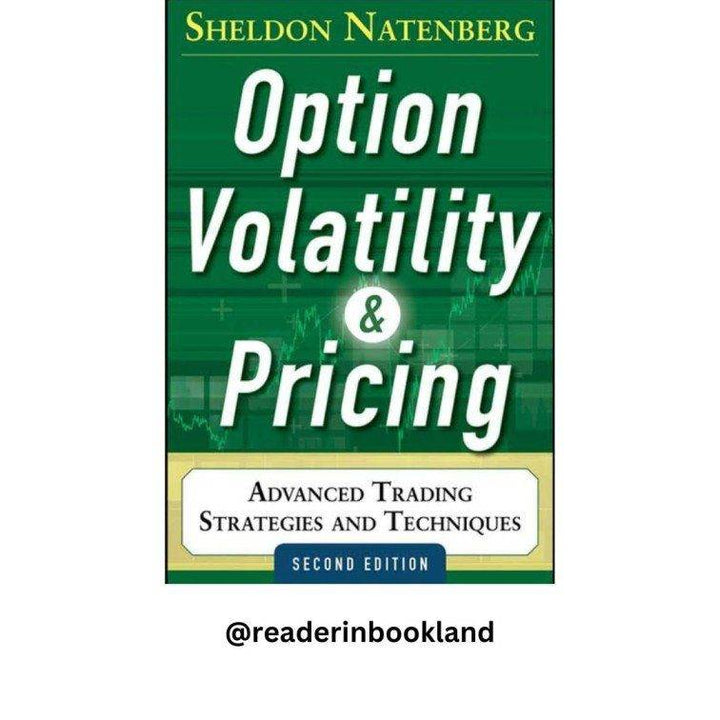 Option volatility and pricing strategies Book by Sheldon Natenberg