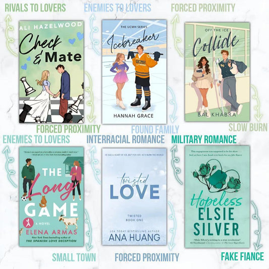 Check &amp; Mate + Icebreaker + Collide + The long game + Twisted game + Hopeless - Multiple Authors