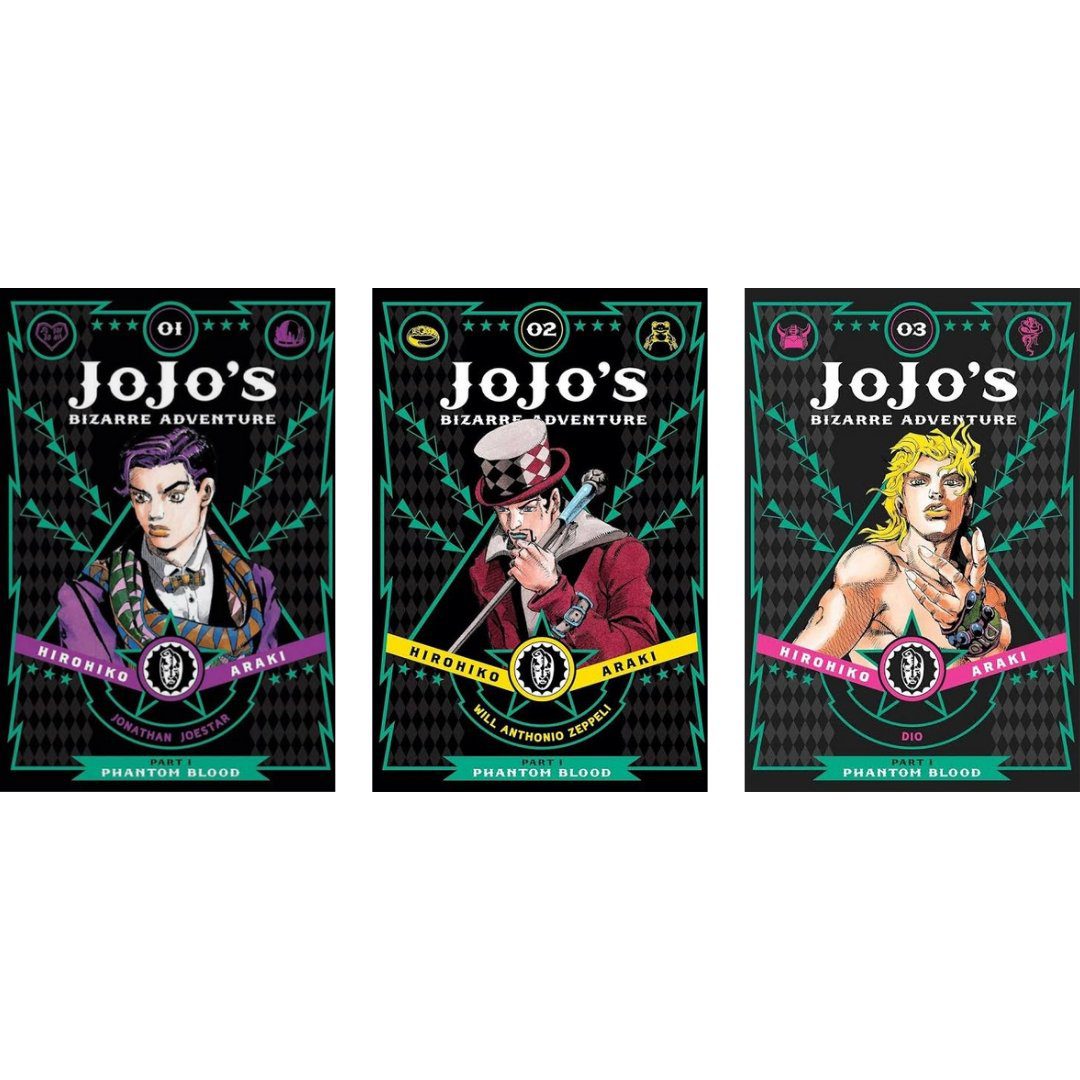 JoJo’s Bizarre Adventure: Part 1--Phantom Blood, Vol. 1, 2 &amp; 3 (JoJo's Bizarre Adventure)