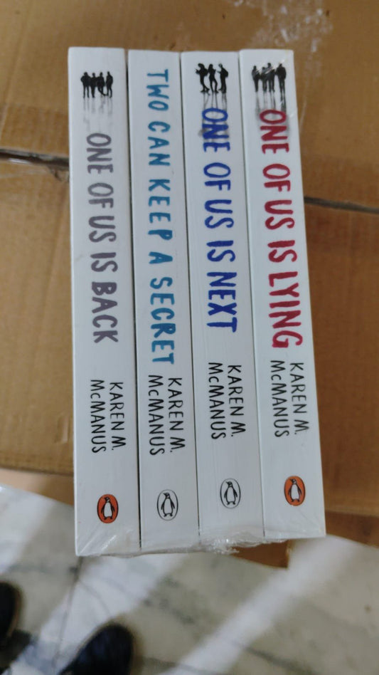 One of Us Is Lying Series by Karen M. McManus