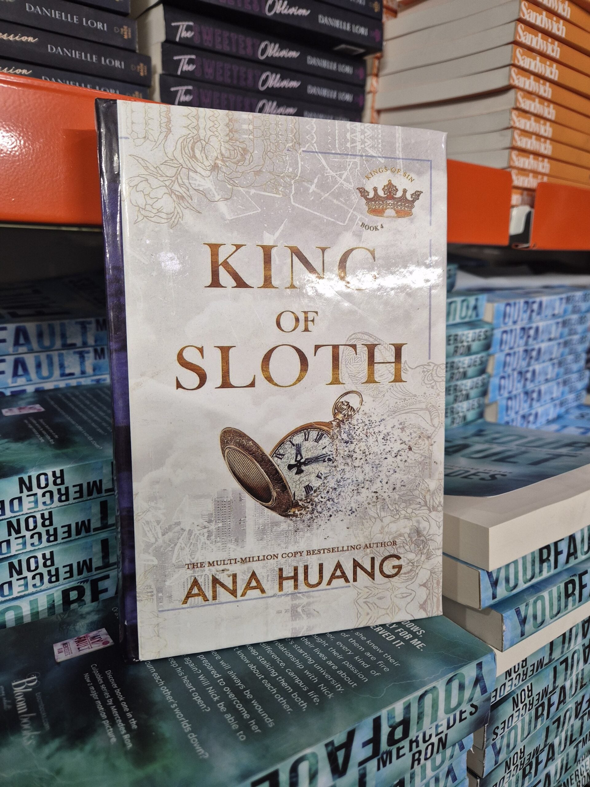 King of Sloth (Kings of Sin, #4) by Ana Huang (Hardcover)