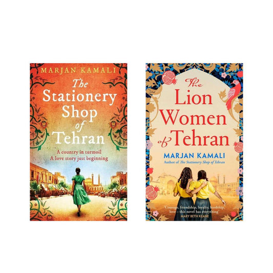 The Stationery shop of Tehran + The lion women of Tehran by Marjan Kamali