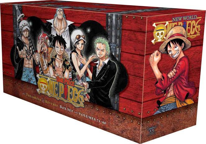 One Piece box Set 4 - Volume. 71 to 90