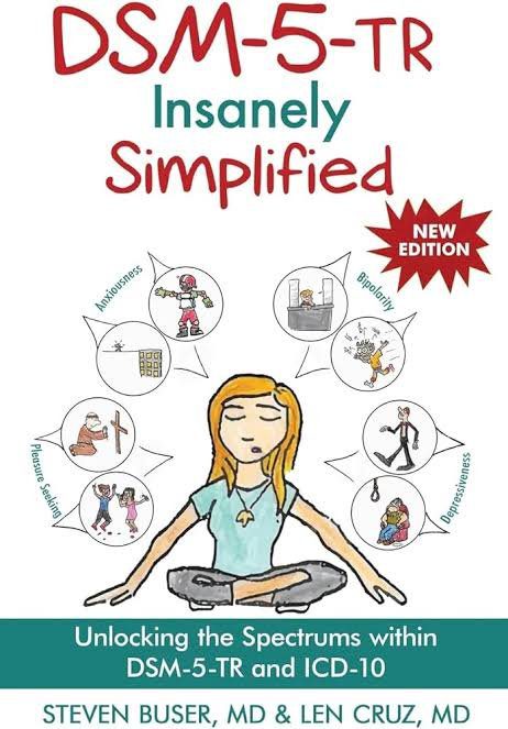 DSM-5 Insanely Simplified: Unlocking the Spectrums within DSM-5 and ICD-10 Book by Len Cruz and Steven Buser