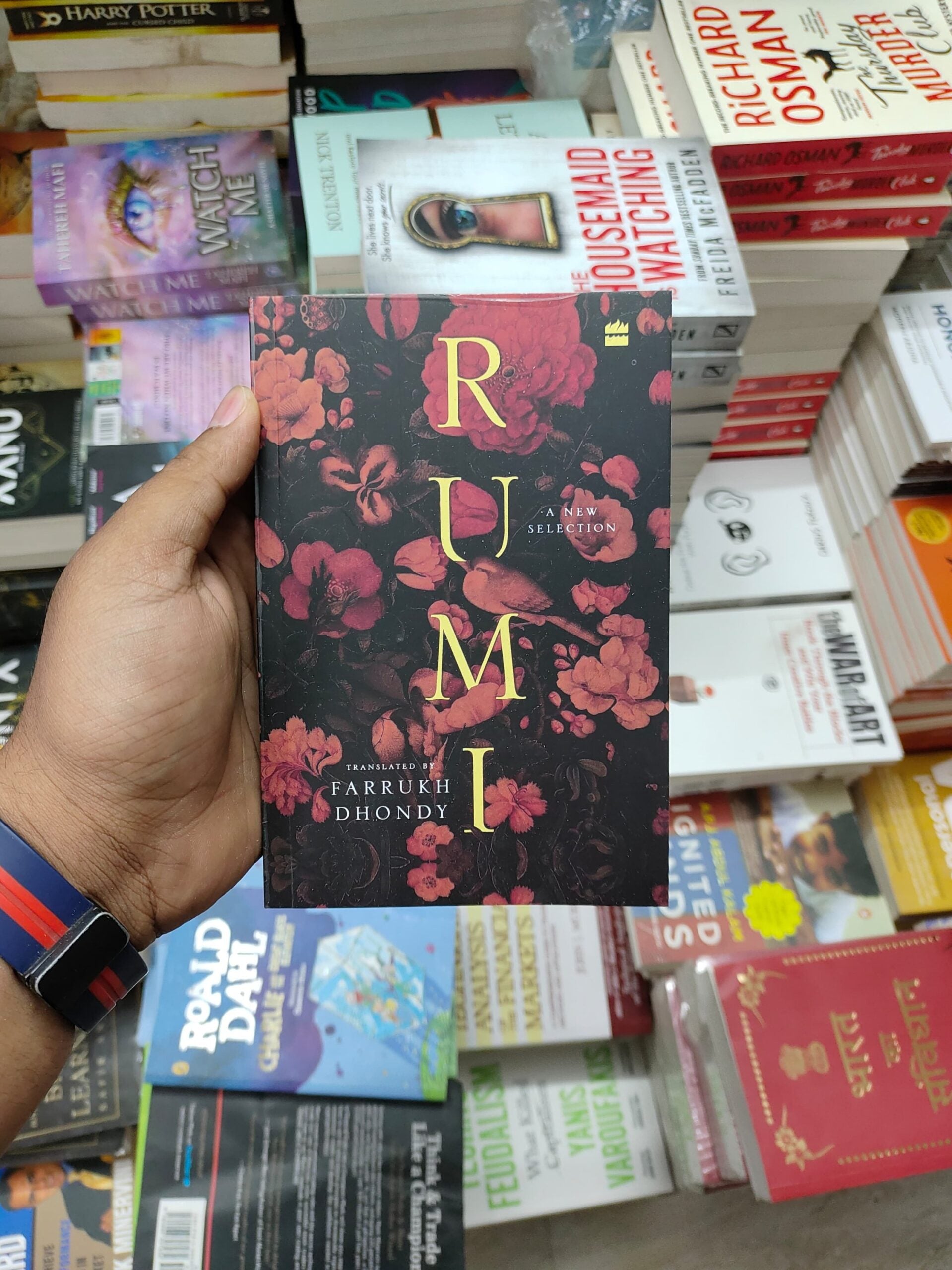 Rumi Poetry Book – A New Selection by Farrukh Dhondy | Sufi Poems on Love &amp; Spirituality