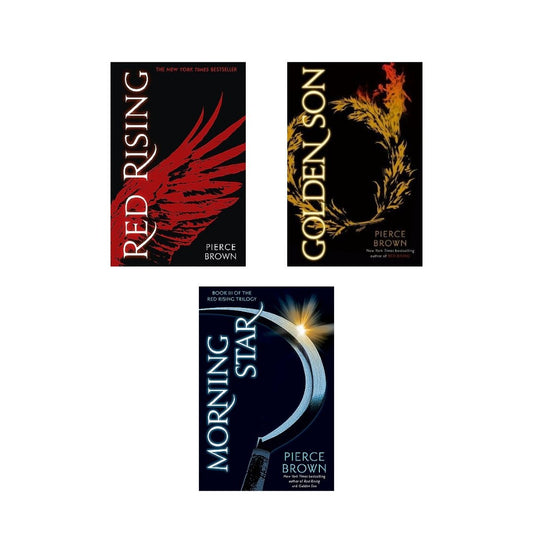 Red Rising Trilogy by Pierce Brown (Red Rising + Golden Son + Morning Star)