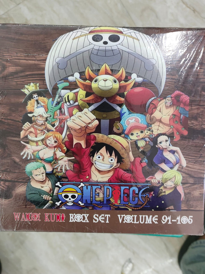 One Piece Wano Kuni Box Set (Vol. 91–105) – Official English Manga Collection