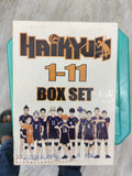Haikyu!! Manga Box Set 1-11 - English - Premium Quality