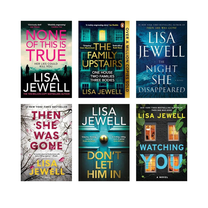 Lisa Jewell Books (Thriller Combo) 6 Books Set – Gripping Psychological Mysteries