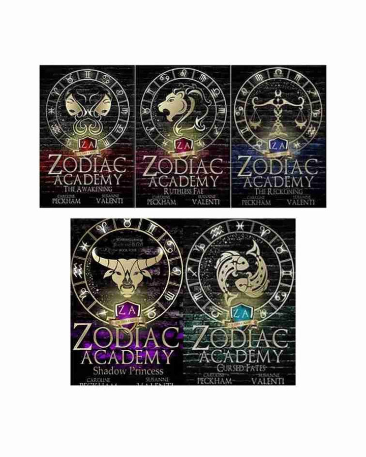 Zodiac Academy Series by Caroline Peckham &amp; Susanne Valenti (5 Books Set) | Cash on Delivery | Free Bookmarks