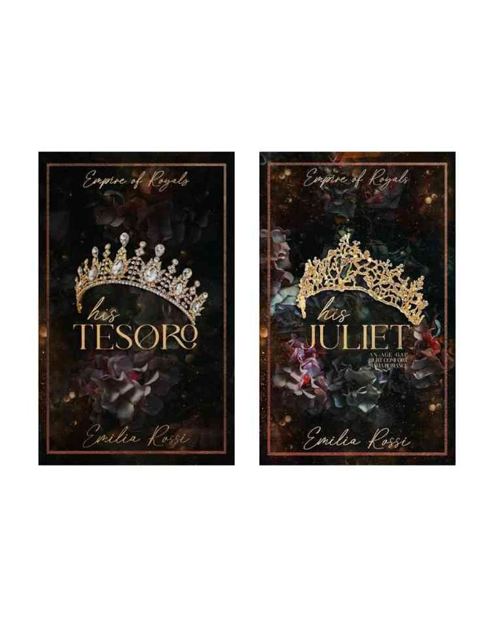 Empire of Royals Series by Emilia Rossi (His Tesoro &amp; His Juliet) | Cash on Delivery | Free Bookmarks