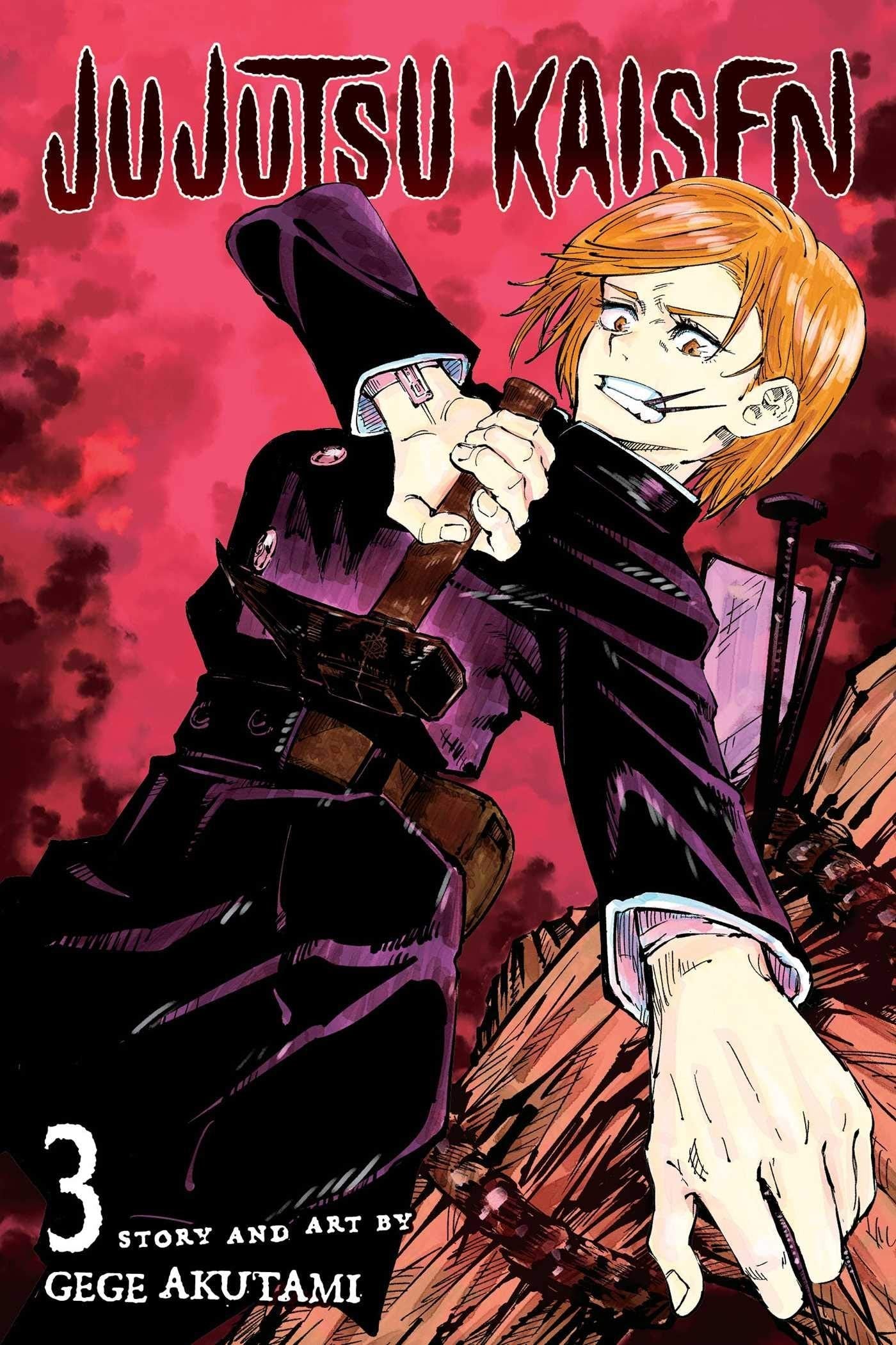 Jujutsu Kaisen, Vol. 3 – The Power of Friendship and Fury by Gege Akutami (English, Paperback Manga)
