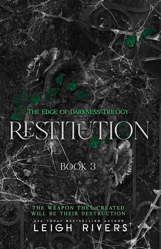 Leigh Rivers Dark Romance Book Set: Edge of Darkness Trilogy + Psychotic Obsession 4-Book Combo: Insatiable, Voracious, Restitution, Psychotic Obsession