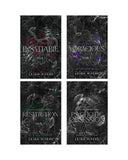 Leigh Rivers Dark Romance Book Set: Edge of Darkness Trilogy + Psychotic Obsession 4-Book Combo: Insatiable, Voracious, Restitution, Psychotic Obsession