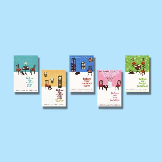 Before the Coffee Gets Cold Series by Toshikazu Kawaguchi (5 Books set)