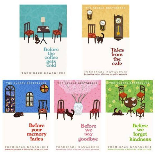 Before the Coffee Gets Cold Series (5 Books Set, Before we forget kindness)