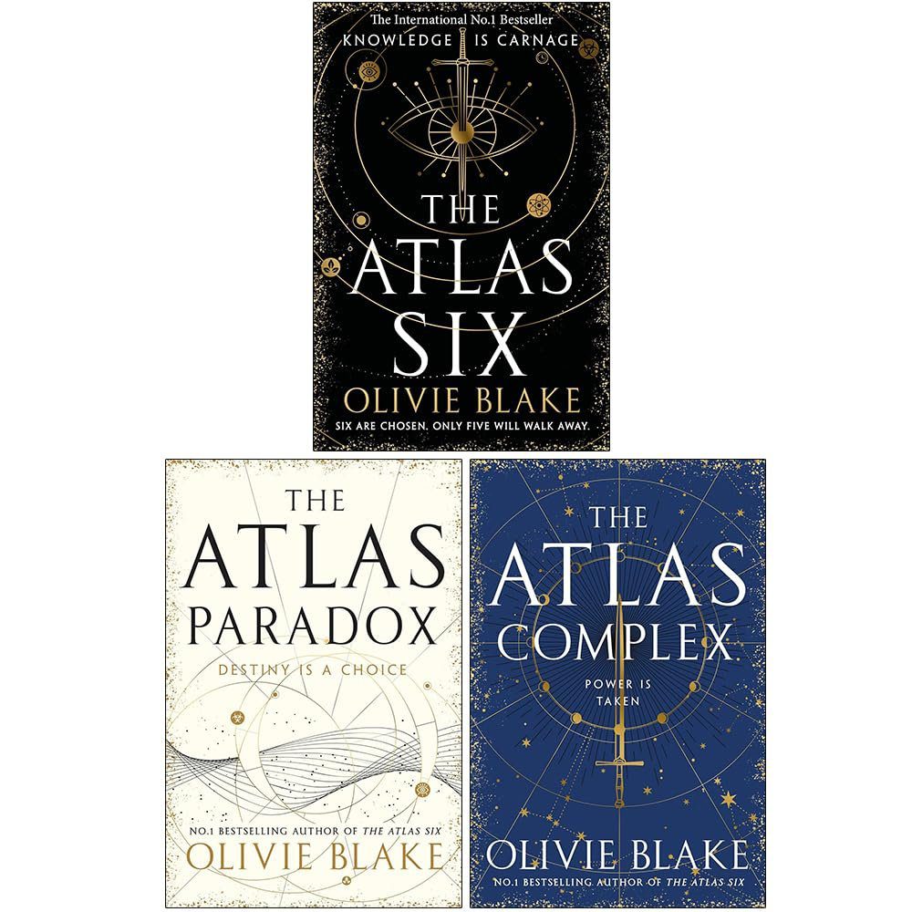 The Atlas Series by Olivie Blake (The Atlas Six + The Atlas Paradox + The Atlas Complex)