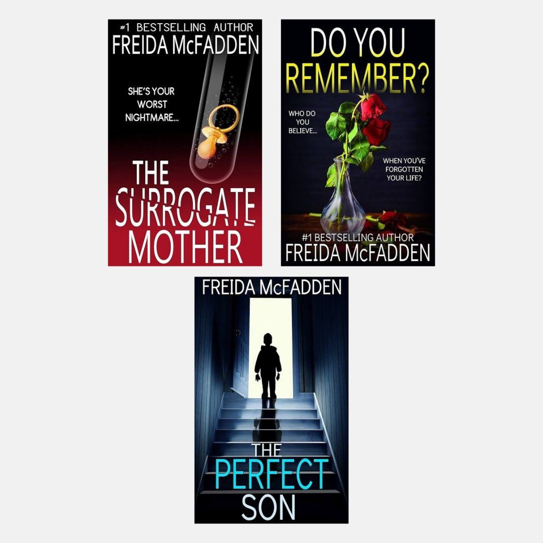 The Surrogate Mother + Do you Remember Me? + The Perfect Son by Freida McFadden