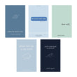 When he leaves you + The Word I wish I said + Dear self + Please love me at my worst + You'll come back to yourself (5 poetry books combo)
