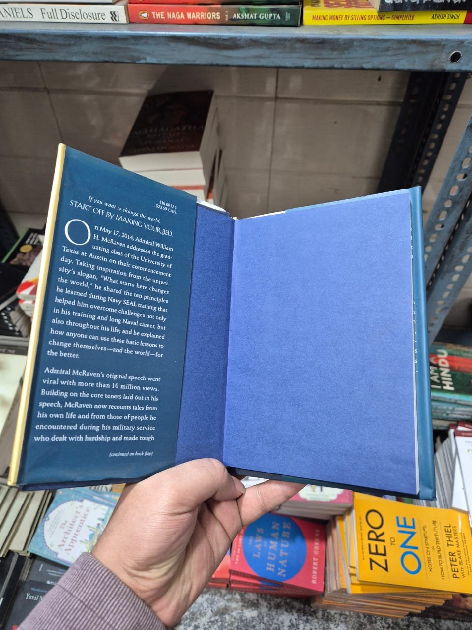 Make Your Bed Book by William H. McRaven (Hardcover)