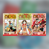 One Piece Manga Set Vol. 1–3 by Eiichiro Oda (English, Paperback)