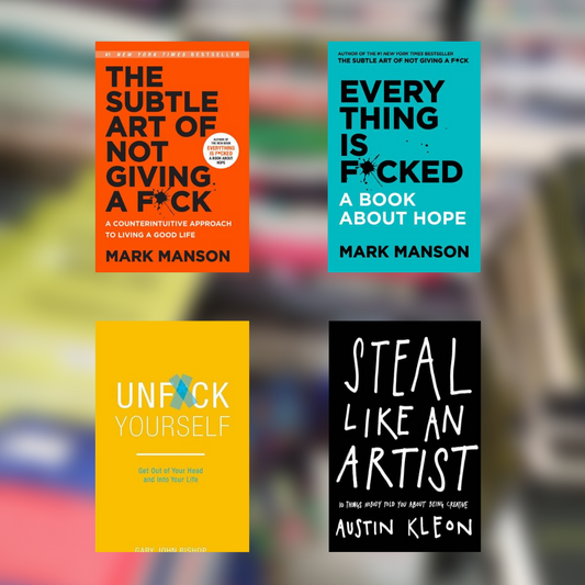 4 Self Help books combo (English, Paperback)
