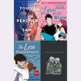 You've Reached Sam + Love On the Brain + Love Hypothesis + I fell in love with Hope (4 Books Combo)