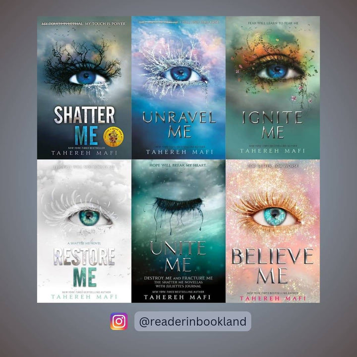 Shatter Me Series - 6 Books Set 1 (English, Paperback)