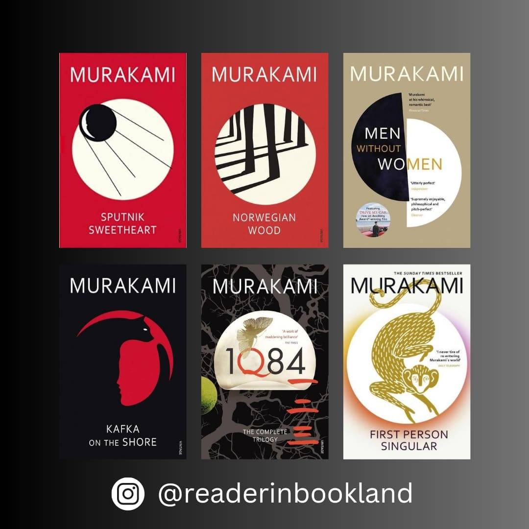 Haruki Murakami 6 Books Combo (English, Paperback)