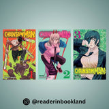 Chainsaw Man, Vol. 1, 2 & 3 Manga by Tatsuki Fujimoto