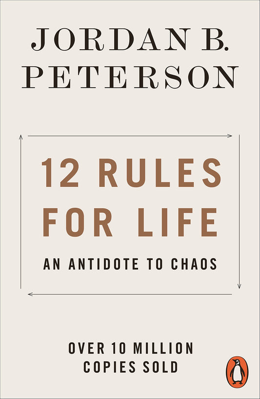 12 Rules for Life: An Antidote to Chaos by Jordan B. Peterson (Paperback | Self-Help, Psychology, Motivation)