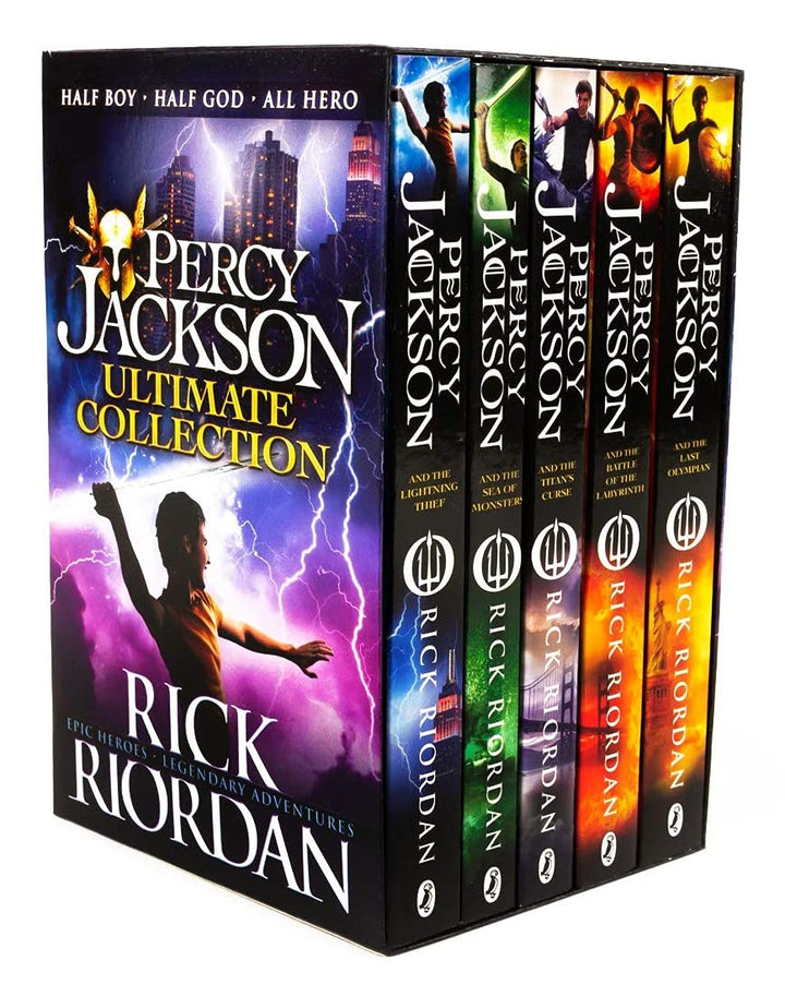 Percy Jackson Box Set by Rick Riordan(English, Paperback)