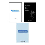 You left me on read + Learning To Love Myself + The Words I Wish I Said (English, Paperback)