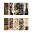 Set of 10 Retro Vintage Bookmarks for Book Lovers - Bookshaul