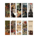 Set of 10 Retro Vintage Bookmarks for Book Lovers - Bookshaul
