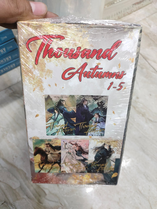 Thousand Autumns (1–5 Box Set) by Meng Xi Shi | Danmei Novel Series | Complete Collection