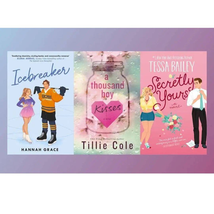 Icebreaker + A thousand boy kisses + Secretly Yours (3 Books Combo, English, Paperback)