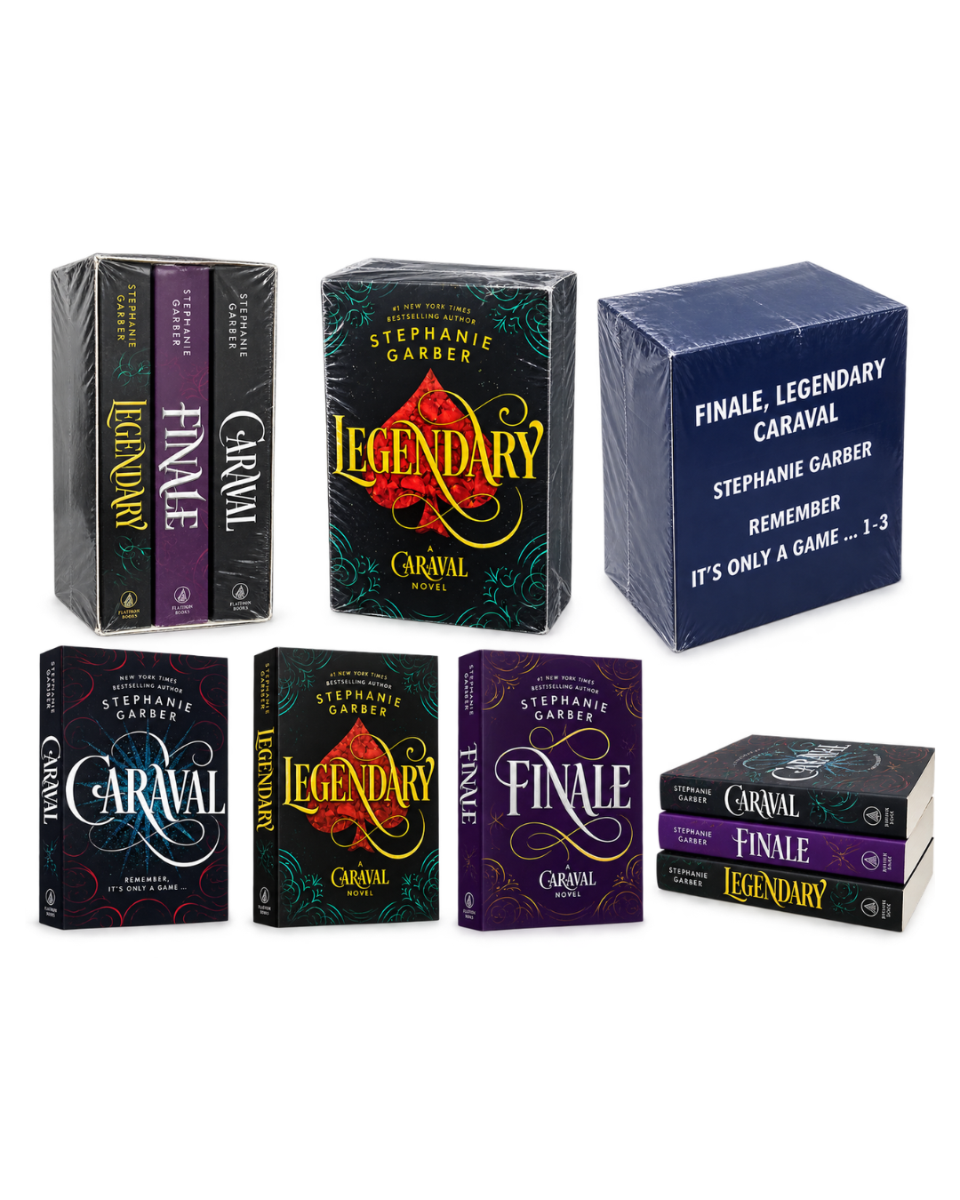 Caraval Series Box Set – 3 Books | Free Bookmarks