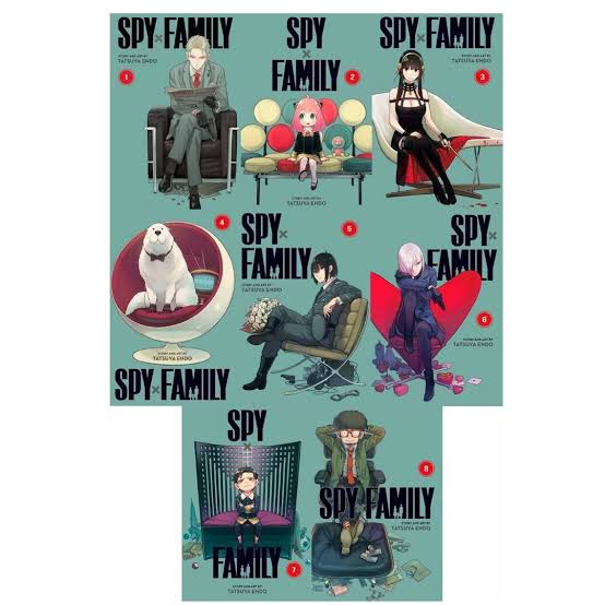 SpyxFamily Volume 1 to 8 (English, Paperback)