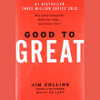 Good to Great Book by Jim Collins