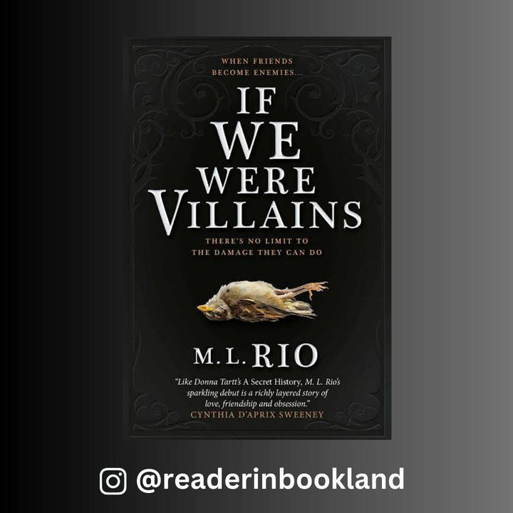 If We Were Villains Novel by M. L. Rio