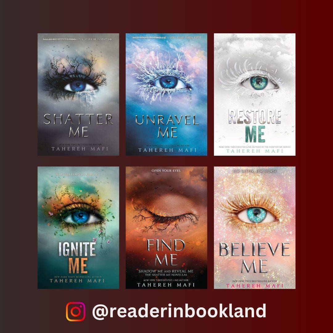 Shatter me series