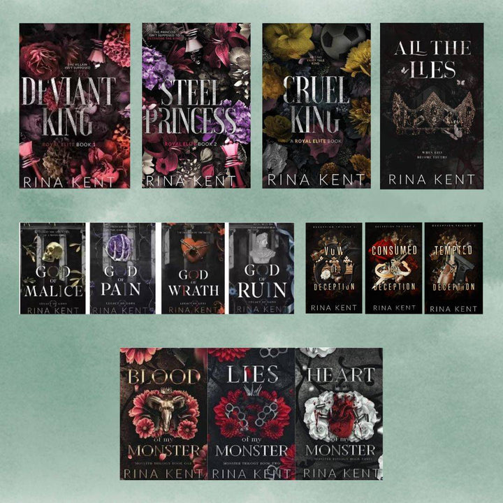Rina Kent Books combo (14 Books, 4 series)